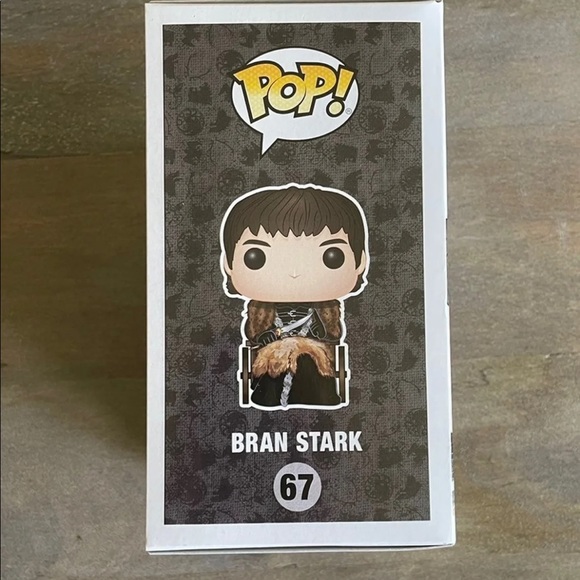 Funko Pop Game of Thrones Bran the broken Stark in Wheelchair NIB! w/ Protector - Picture 4 of 6